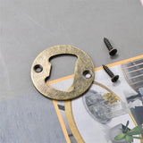 100pcs Stainless Steel Round Bottle Opener Insert Beer Opener Hardware for Resin