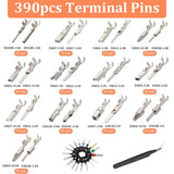 700Pcs 26Type Car Electrical Wire Terminal kit 1/1.5/1.8/2.2/2.8/3.5mm Connector Pins Terminal Removal Male Female Crimp Pins