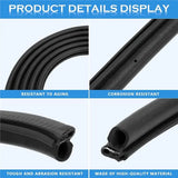 Extended Cab Door Seal Weatherstrip For GMC Sierra Silverado X-Cab 2000-2006 Replace 5130971 5130969 DWL111499