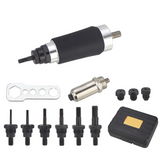 Rivet Nut Tool, Electric Drill Adapter Rivet & Rivet Nut Two Functions Rivnut,6 Rivet Nut Mandrels and 3 Rivet Heads
