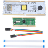 ABWG-Laptop/Desktop Motherboard Memory Slot DDR3/DDR4 Diagnostic Analyzer Debug Test Card for DDR3/4 Notebook