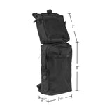 A Pair of ATV Saddle Bags Outdoor Snowmobile Backpack ATV Beach Bike Side Hanging Bag