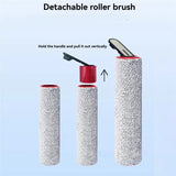 For Dreame T40 Pro/Ultra/Tubro Replacement Parts Roller Brush And Roller Brush Handle