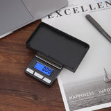 Solar Power Calculator Scale 200g 0.01g Precision Digital Jewelry Gold Gram Scales Blue LCD Portable Weight Balance 500g 0.1