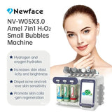 Newface series facial Skin care machine 8 in 1 Hydro Facial Jet Water Peel Oxygen Deep Cleaning Facial Microdermabrasion Spray F