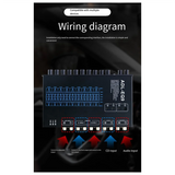B02B-Auto Square 9 Band Graphic Equalizer Digital Car Audio ADL-EQ9 Full Series Car Amplifier Equalizer+Adjustable Filter