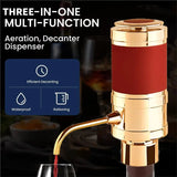 Vacuum Saver Electric For Wine Aerator Decanter Dispenser& Quick Decanting System- Luxury Gift For Wine Enthusiasts