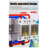 GR2PWSL Smart Electricity Meter Digital Display Monitor With Mutual Inductance Coil