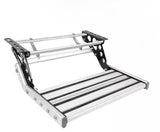 RV Folding Steps Trailer Boarding Welcome Mat Aluminum Alloy Manual Retractable Single-layer