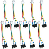 10 PCS Black Micro Switch Three Wires Small On-off Control Switch Gas Water Heater Micro Switch Kitchen Electrical Parts