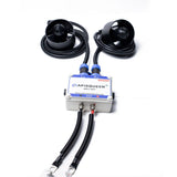 ApisQueen Full Metal 12-16V Underwater Thruster MU7 Set,Total Thrust 22.1lbs,Power On And Work,For Kayaks Inflatable Boats etc