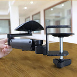 Multifunction Arm Rest Support for Desk Durable Adjustable Wrist Support for Computer Chair Mount Keyboard Armrest Mouse Tray