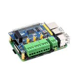 Raspberry Pi 5/4B Isolated Dual RS485 + CAN Expansion Module - SPI Communication with Anti-Interference Protection