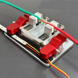 Multi-Function LED PCB Circuit Board Repair Soldering Station - Heat-Resistant Clamp with Alligator Clips for Electronic Repair