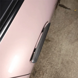 For Taycan 2019-2022 Dry Carbon Fiber Car Exterior Door Handle Cover Trim Accessories, 4PCS