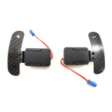 Shift Paddle Replacement Real Carbon Fiber Magnetic For BMW F30/F35 F32/F36 F-Chassis 3 Series 4 Series Sedan Series