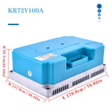 80A 100A Programmable Brushless DC Motor Controller 48V/72V/120V CE Certified for Electric Scooters