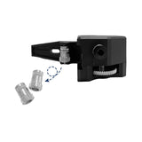 Geared Extruders Easy to Install Metal High Performance Accessories Dual Drive feed Printer Extruder Feeder Kit for Ender3 CR10