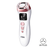 Home Beauty Mini HIFU Machine Ultrasonic RF EMS Facial Lifting Skin Tightening Device Face Chin Neck Eye Anti Wrinkle Massager
