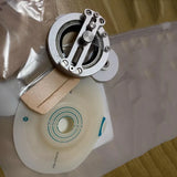 Adjustable cutting tool (19-38 mm) for ostomy bags - stoma base hole cutter