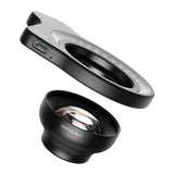 ZM100FL26 Phone ZoomMacro Lens Magnifier HD Magnifying Glass Kit for Jewelry Shooting with 37mm & 52mm Stretching Clip