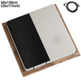 Earthing Grounding Mat Mattress for Sleeping 137x198cm Pad with Grounding Cord Better Sleep Pain Relief Stress Relief Body
