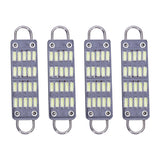 Exclusive Bulb 44Mm Bright White Festoon Led Bulb,20 Smd Rigid Loop 1.73 Inch Interior Dome Map Led Lights 561 562 567 564,Pack