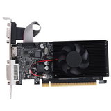 GW-GT 610 1G Ultra-Fast Graphics Card 1GB 64Bit DDR3 810/500Mhz PCI-E 1.1 X16 Desktop Small Chassis PC Gaming Graphics Card