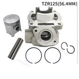 TZR56.4mm Motorcycle Cylinder Kit Suitable for vehicle TDR125 Cylinder Piston TZR125 Cylinder Set