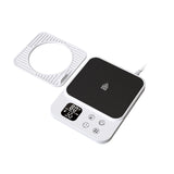 38W Electric Cup Heater 9 Gear Temperature Control Coffee Mug Warmer 220V Milk Tea Water Heating Pad Warmer Coaster