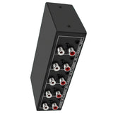 RCA AUX Audio Switcher 4 in 1 Stereo Audio selector 4X1 Passive 3.5mm Aux L/R RCA switch box