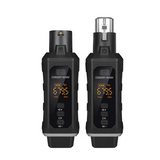 UHF XLR Adapter System Wireless Microphone Transmitter Receiver System For Dynamic Microphone Guitar Audio Mixer