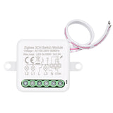 Zigbee Mini Smart Switch Relay Module Support 2 Way Control Switch for Smart Home Automation, Works with Alexa Google Home