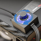 4 Pin PWM Fan Controller DIY Regulation with Blacklight Fan Speed Controller