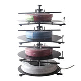 1/2/3/4 Layers Rotary Wires Feeder Tools Cable Coil Feeding Machine Rotating Disc for Wires Stripping Cutting Machine