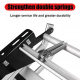 RV Folding Steps Trailer Boarding Welcome Mat Aluminum Alloy Manual Retractable Single-layer