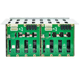 8-bay NAS Chassis, Hot-swappable Rear Panel, 3.5'/2.5' SATA/SAS Ports, MATX Motherboard, FLEX Power Supply Bay