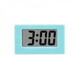 Mini Clock Simple Electronic Digital Display Clock Bedside Clock Car Clock Student Clock Portable Desk Clock Triangular Clock