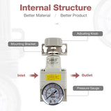SNS IR Series Aluminum Alloy Air Pressure Precision Regulator Pneumatic Control Regulating Valve