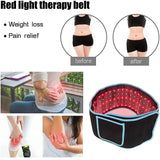 Red Light Therapy Belt LED Infrared Therapy Wave Length 660nm/850nm Pain Relief Reduce Joint Pain Treat Wrap Deep Therapy Pad