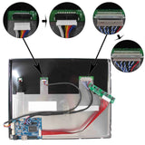 LVDs Controller Board 20pin + 12.1" G121X1-L04 1024x768 4:3 TFT LCD Screen