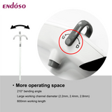 Medical 2.2 2.4 2.8mm Flexible Endoscope Fiber Optic Video Bronchoscope ENT Nasal Disposable Endoscope