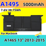 A1494 NCZOBOE Laptop Battery A1245 A1405 A1417  A1495 A1496 A1618 For Macbook A1237 A1304 A1369 A1466 A1398 A1465 A1466 A1398