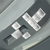 Trim Stickers For Mercedes Benz GLK C E Class X204 W204 W212 Car Roof Sunroof Cover Reading Light Buttons