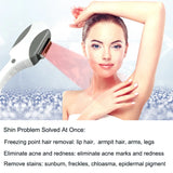 Desktop Laser Hair Removal Ice Feeling Portable Epilator Beauty Salon Home Freezing Point Painless Laser Hair Removal Machine