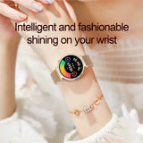 EX200 Smart Watch for Lady 1.6-inch HD Screen BT Calls Remote Control Photography DIY Custom Watchfaces Female Menstrual Period