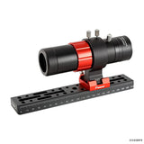 Flat Base Finder Scope Bracket Mount Dovetail Clamp for Astro Telescope Finder Plate Red/Black for Choice