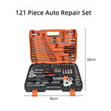 Screwdriver kit socket wrench ratchet set for home car repairs Hand Tool Sets Car 121 Pcs Repair Kit Home Mechanic Tool Box Set