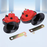 12V Snail Air Horn 48W Waterproof Air Motorcycle Horn 300DB Auto Snail Horn Super Loud Horn for Motorcycle Car Truck SUV Boat