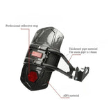 Motorcycle Modification with Carbon Fiber Single-sided Rear Wheel Mudguard Sports Car Water Transfer Printing Rear Mudguard Tile